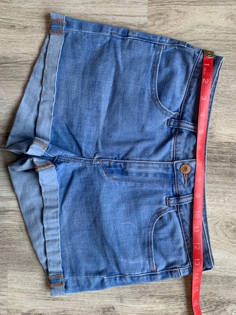PacSun Light Blue Denim Jean Shorts - Picture 9 of 11